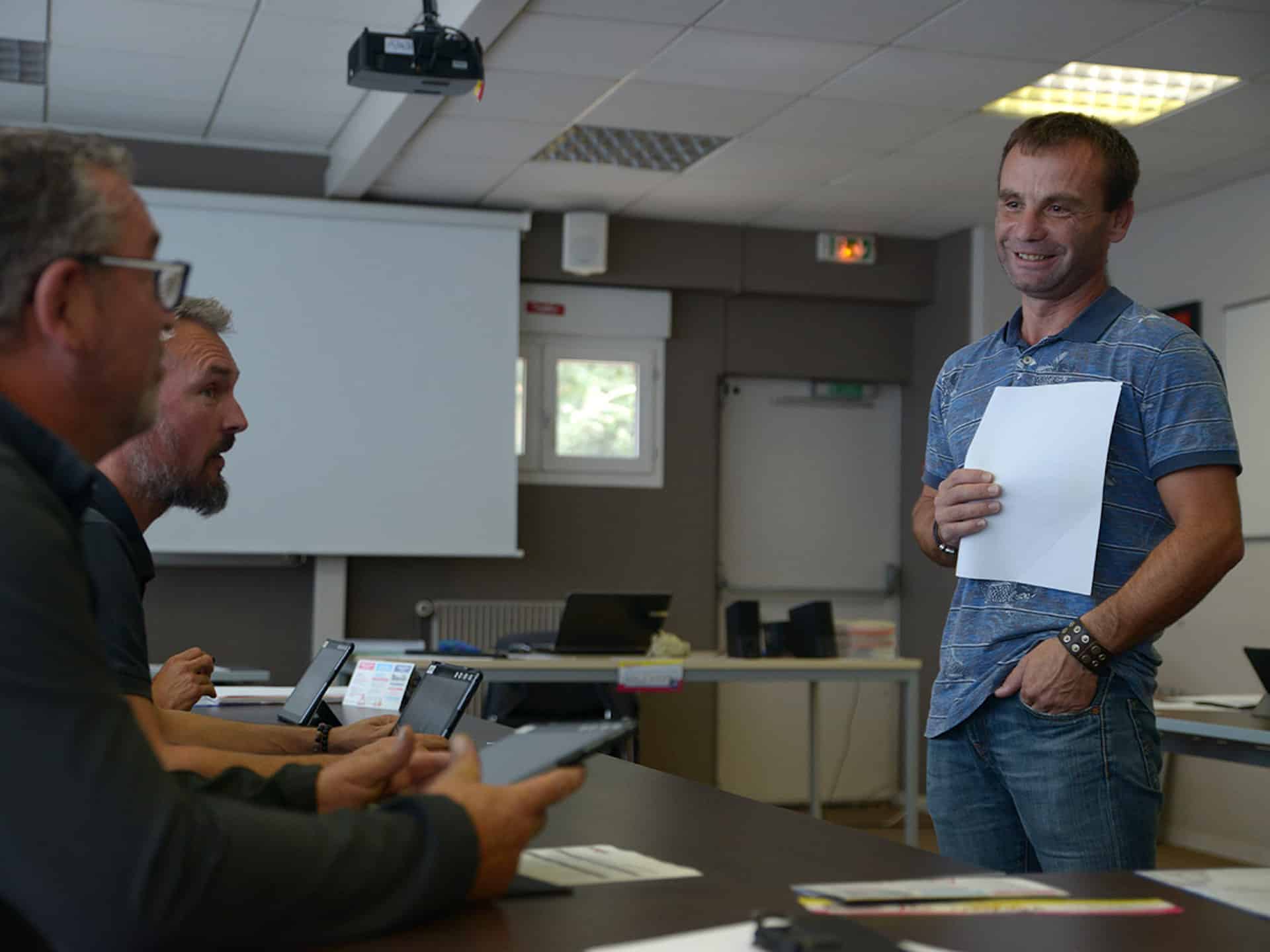 Stagiaire diplomé chez Campus Formation