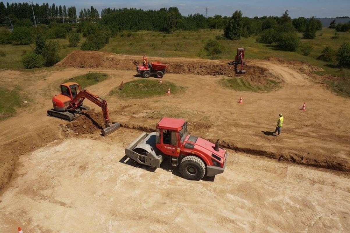 Formation à la conduite d'engins de chantier